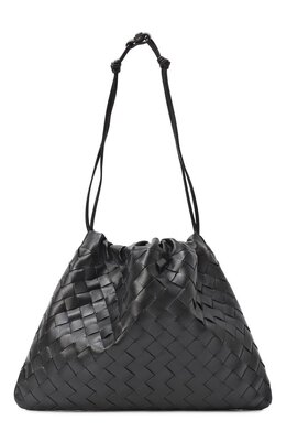 Bottega Veneta: Чёрная сумка 