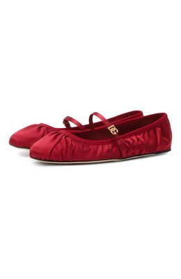Dolce & Gabbana: Красные балетки  Vally