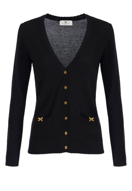 ELISABETTA FRANCHI: Трикотажный кардиган 