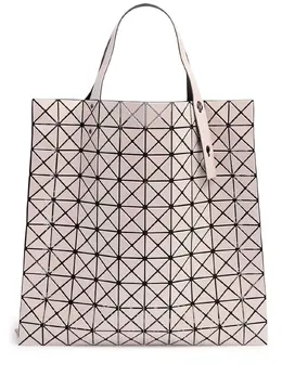 BAO BAO ISSEY MIYAKE: Бежевая сумка-шоппер 