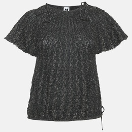 M Missoni: Чёрный топ 