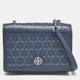Tory Burch: Синяя сумка  Robinson
