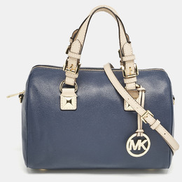 MICHAEL Michael Kors: Синяя сумка 