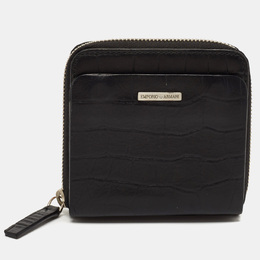 Emporio Armani: Чёрный кошелёк 