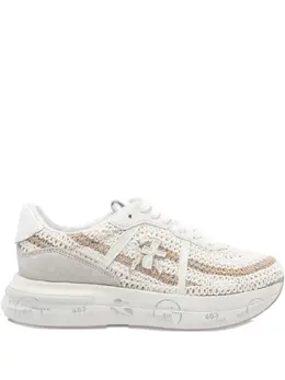 Premiata: Белые кроссовки 