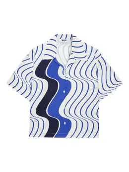 MSGM: Рубашка с принтом 