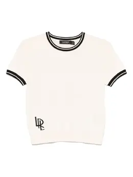 Lauren Ralph Lauren: Жаккардовая футболка 