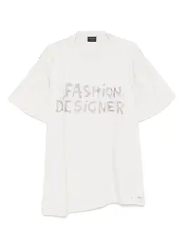 Balenciaga: Рваная футболка 