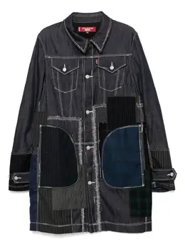 Junya Watanabe MAN: Голубое пальто 
