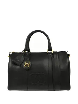 CHANEL Pre-Owned: Чёрная сумка 
