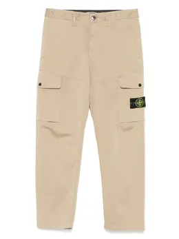 Stone Island: Бежевые брюки  Compass