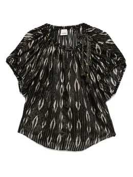ISABEL MARANT: Чёрная блуза 