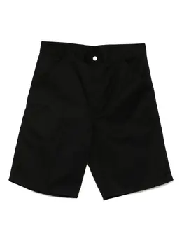 Carhartt WIP: Чёрные шорты 