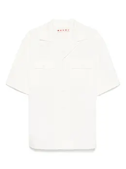 Marni: Белая рубашка 