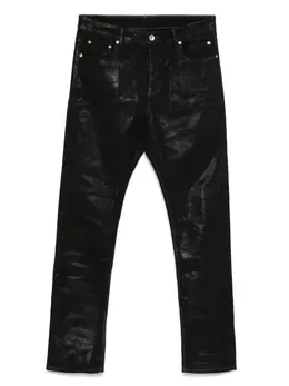 Rick Owens DRKSHDW: Чёрные джинсы 