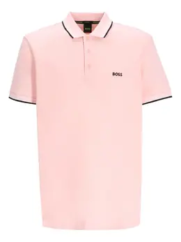 BOSS: Розовое поло 