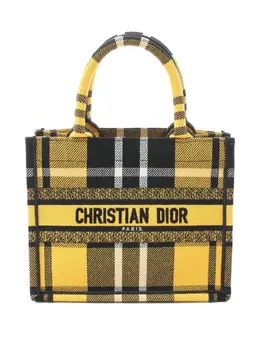 Christian Dior Pre-Owned: Жёлтая сумка-шоппер 
