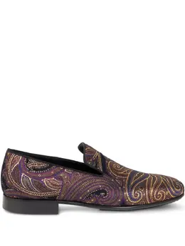 ETRO: Многоцветные туфли 