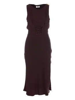 Elisabetta Franchi: Платье с корсетом 