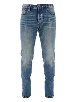 Emporio Armani: Голубые джинсы 