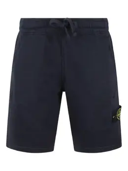 Stone Island: Голубые шорты  Compass
