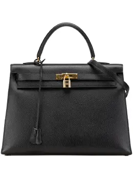 Hermès Pre-Owned: Чёрная сумка 