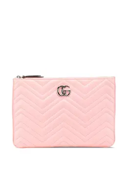 Gucci Pre-Owned: Розовый клатч 