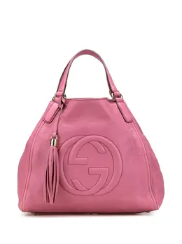 Gucci Pre-Owned: Розовая сумка-шоппер 