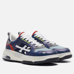 Premiata: Синие кроссовки  Drake