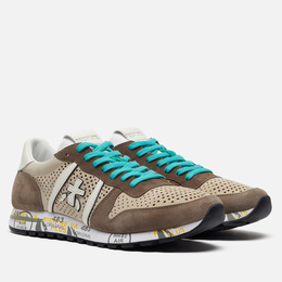 Premiata: Коричневые кроссовки  Eric