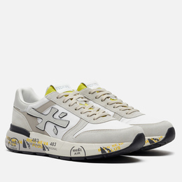 Premiata: Серые кроссовки  Mick