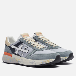 Premiata: Серые кроссовки  Mick