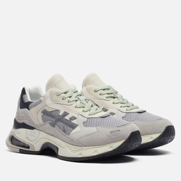 Premiata: Серые кроссовки  Sharky