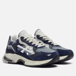 Premiata: Синие кроссовки  Sharky