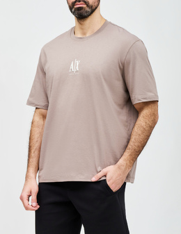 ARMANI EXCHANGE: Бежеві футболки 
