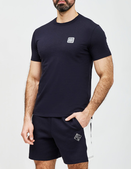 ARMANI EXCHANGE: Сині футболки 