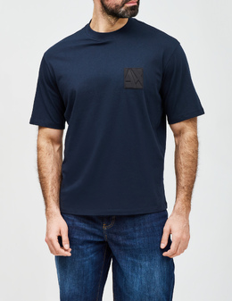 ARMANI EXCHANGE: Сині футболки 