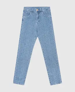 Balmain: Синие джинсы 
