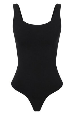 Wolford: Чёрный боди 