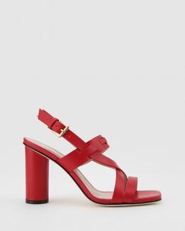 Pollini: Красные босоножки 