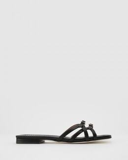 Pollini: Чёрные сандалии 
