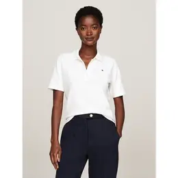 TOMMY HILFIGER: Белое поло 
