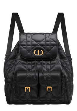 DIOR: Чёрный рюкзак 