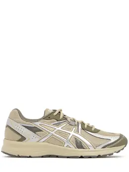 ASICS: Кроссовки цвета хаки 