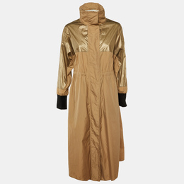 Moncler: Коричневое пальто 