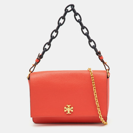 Tory Burch: Оранжевая сумка  Kira