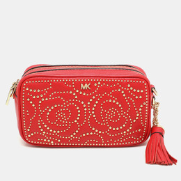 Michael Kors: Красная сумка через плечо 