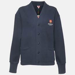 Kenzo: Синий кардиган 