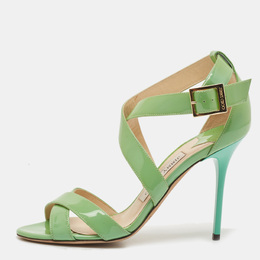 Jimmy Choo: Зелёные сандалии 