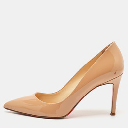 Christian Louboutin: Бежевые туфли  Pigalle